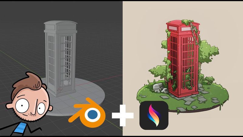 Blender + Procreate - A Beginners Tutorial