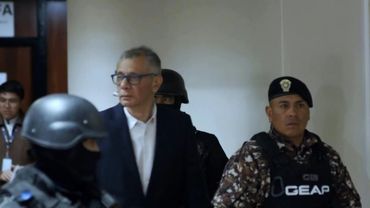Jorge Glas arrives to testify in case of alleged misappropriation of public funds | AFP