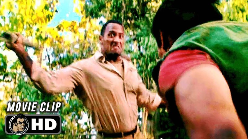 The Rock Destroys Jujutsu Fighters Scene | THE RUNDOWN (2003) Movie CLIP HD