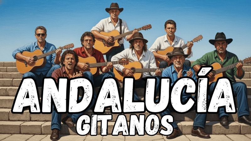 🔥 Gypsy Band Flamenco 💃 Alma Andalucía 🌙🎶 | NocheLatinaFM