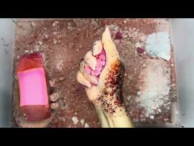 ASMR | checkered chalk crush for #ladyleoruby40 and #blancasbdayblockparty oc