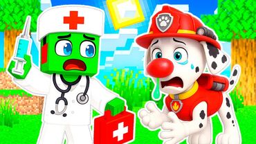 МАРШАЛ СИЛЬНО БОЛЕН! Я СТАЛ ВРАЧОМ в МАЙНКРАФТ ЩЕНЯЧИЙ ПАТРУЛЬ