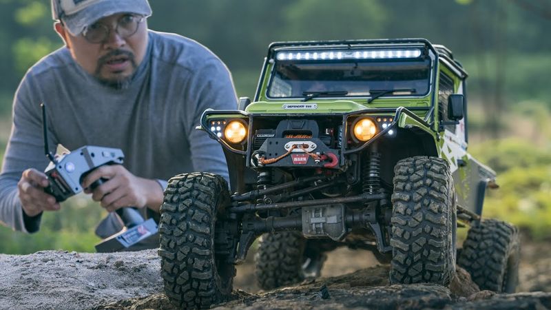 Rc Crawler Traxxas Trx-4 Defender Custom Off-Road Extreme 4x4 Rc Car | E3S-RC