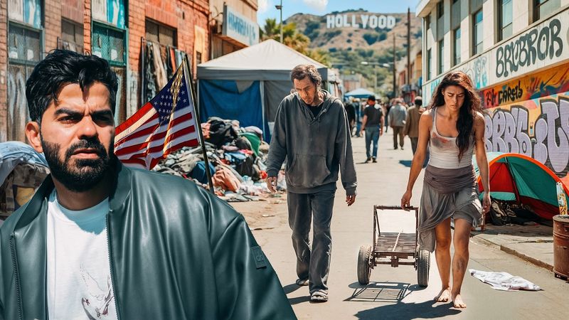 دخلت أخطر وأفقر حي في لوس أنجلوس - واقع صادم في الحلم الأمريكي 🇺🇸