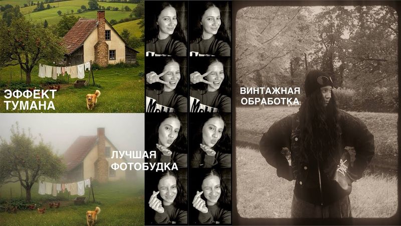 Лайфхаки для обработки: туман на фото, самая крутая фотобудка, как идеально удалить лишнее с фото