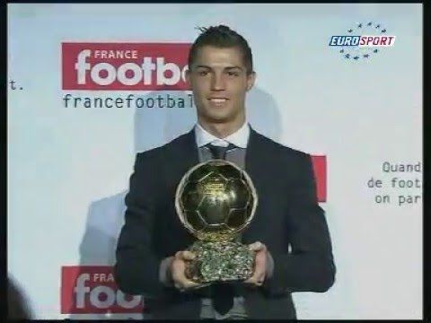 Ballon D'Or 2008 - Cristiano Ronaldo - Eurosport