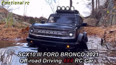 Axial SCX10 III FORD BRONCO 2021 Off-road Driving 4X4 RC Car no.8