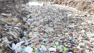 A flowing River of plastic waste and garbage in New Delhi: Is this the dream India started with?