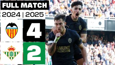 Valencia CF 4 - 2 Real Betis I PARTIDO COMPLETO | LALIGA EA SPORTS 2024/25