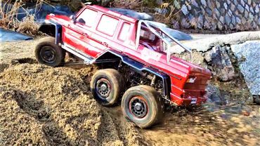 RC Car Traxxas TRX6 Benz Valley Rock Crawling