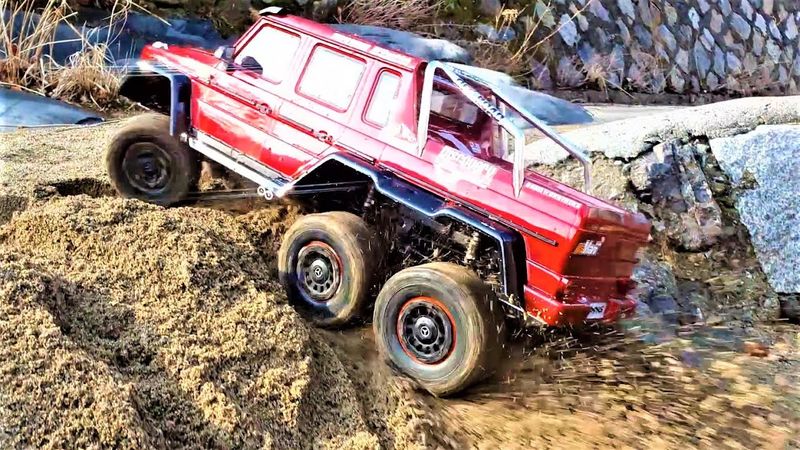 RC Car Traxxas TRX6 Benz Valley Rock Crawling
