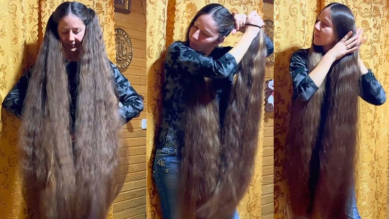 RealRapunzels | Massive Pigtails and Two Heavy Braids (preview)