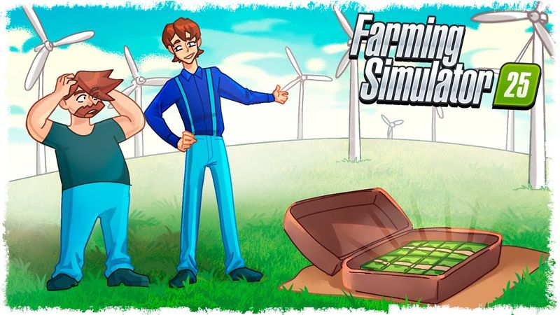 БОЛЬШЕ 100 ВЕТРЯКОВ - ЭТО КРАСИВЫЙ ФИНАЛ СЕЗОНА!!! УГАРНАЯ ФЕРМА! FS 25!!! (Часть 18)