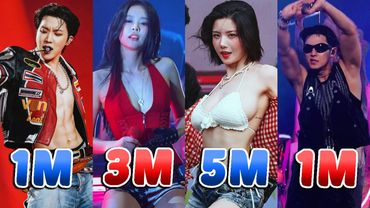 MOST VIEWED FANCAMS OF 2025! one fancam per idol