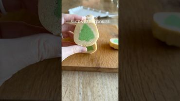 Gluten-Free Slice & Bake Cookies! 🎄 Soft, buttery, and so easy to make! #christmascookies