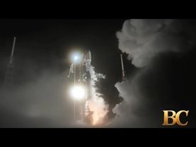 SpaceX launches 28 Starlink satellites from Florida, lands rocket at sea