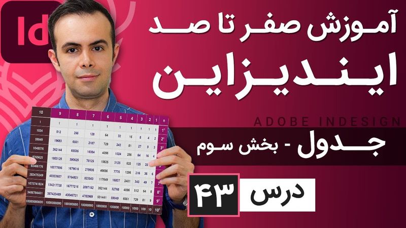 آموزش ایندیزاین از صفر تا صد [درس 43] - جدول - بخش سوم