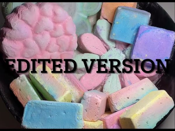 Assorted Gymchalk Slabs & Pieces Bucket | CHANGING COLORS | Asmr | PowderCAFE