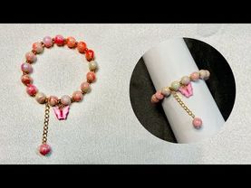 Simple beaded bracelet…🩷