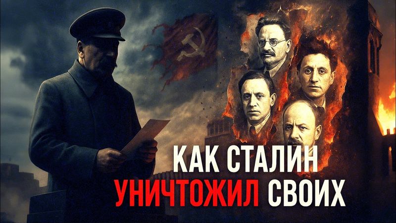 Как Сталин уничтожил свою партию: правда, которую скрывали десятилетиями...