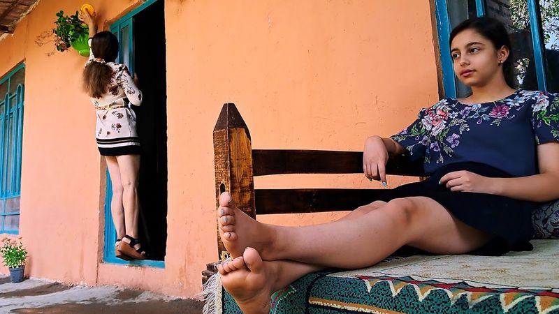 Our New Village Life! 🌿 Cooking Breakfast on a Wood Stove 🪵