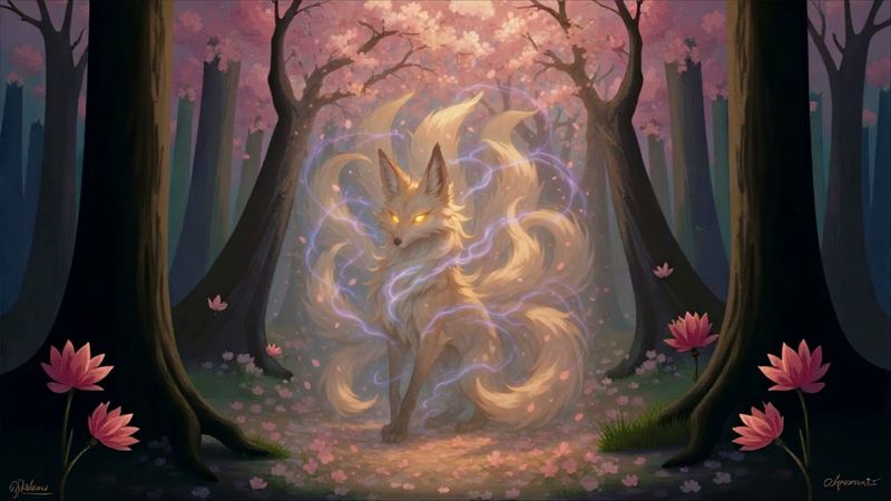 Лисий шёпот - мистическая песня о лесном духе-кицунэ