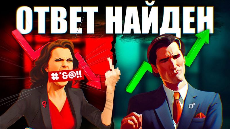 Почему МУЖЧИНЫ зарабатывают больше, чем ЖЕНЩИНЫ? [Нобелевская премия Клаудии Голдин]