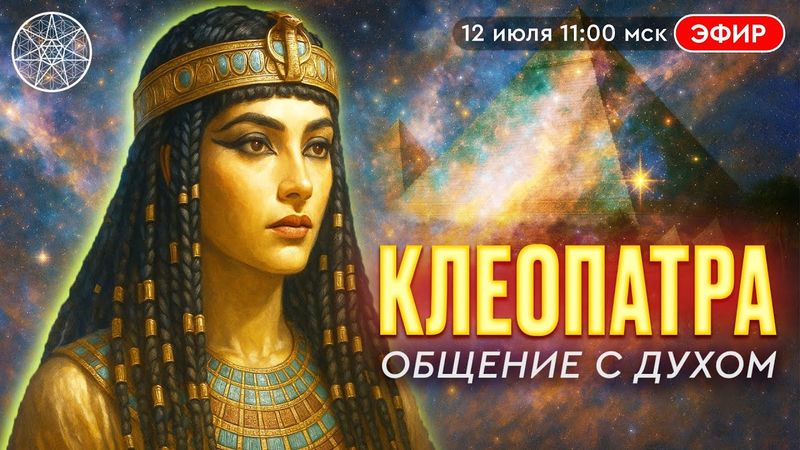 #803 Клеопатра. Тайны древнего Египта и вечной женственности. Общение с Духом в прямом эфире