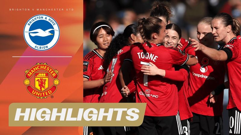 Jess Park shines as Manchester United keep unbeaten streak alive | Barclays WSL 25/26