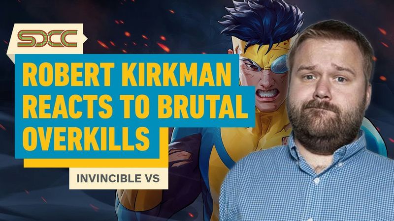 Robert Kirkman Reacts to Invincibile VS's Brutal Overkills | SDCC 2025