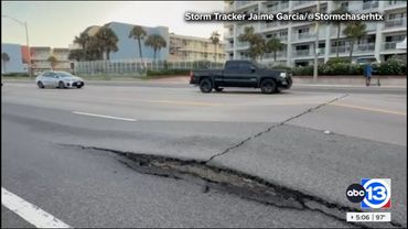 Portion of Seawall Boulevard in Galveston buckles due to heat, TxDOT officials say