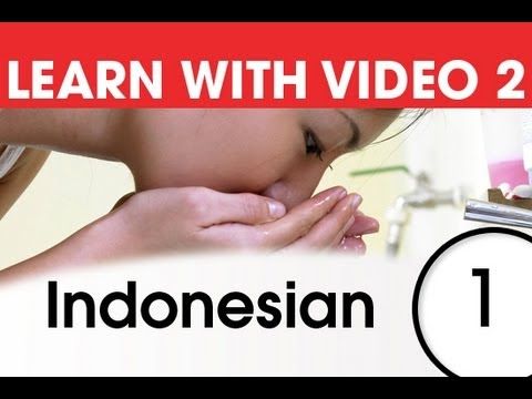 Learn Indonesian with Pictures and Video - Talking About Your Daily Routine in Indonesian