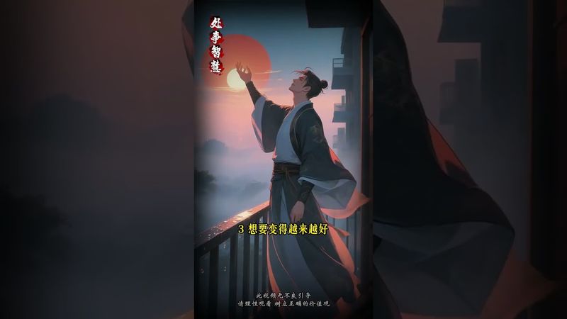 《老祖宗的智慧》旺自己的六個方法！接了！轉發！功德無量！ #人生哲理 #為人處世 #人情世故 #認知思維格局 #名人語錄 #人生感悟 #運勢 #正能量#國學文化 #道家文化