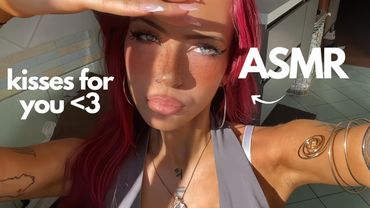 ASMR - KISSES, Hands Movements, Nails TAPPING, mouth SOUNDS for you ✨