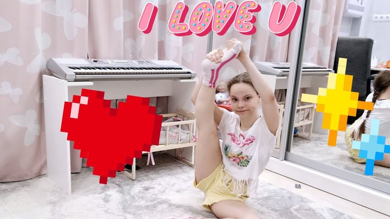 Гимнастика. Учимся делать один элемент из йоги. Gymnastic, split, спорт, шпагат, фитнес.