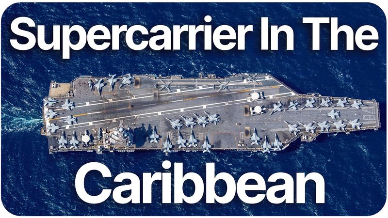 The U.S. sent a supercarrier to the Caribbean - Here’s why