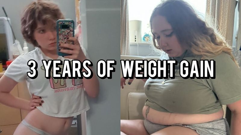 3 Year Weight Gain Compilation