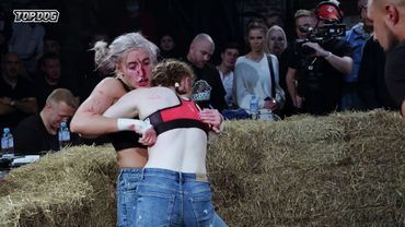 The Best Fights of Female Fighter in TOP DOG | Bare-knuckle Boxing |