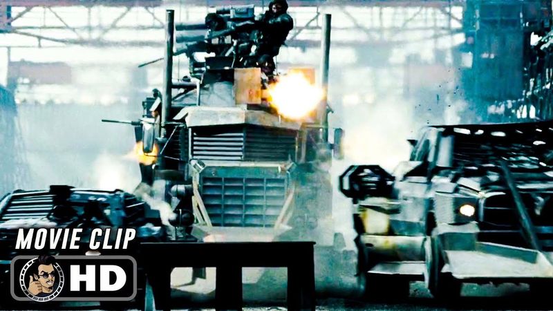 Action On The Road Scene | DEATH RACE (2008) Movie CLIP HD