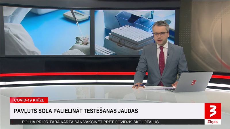 TV3 ziņas Sestdienā 13 februāris 2021 gada