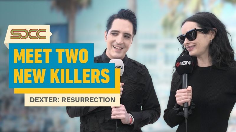 Krysten Ritter & David Dastmalchian Talk About Their New Roles in Dexter: Resurrection | SDCC 2025