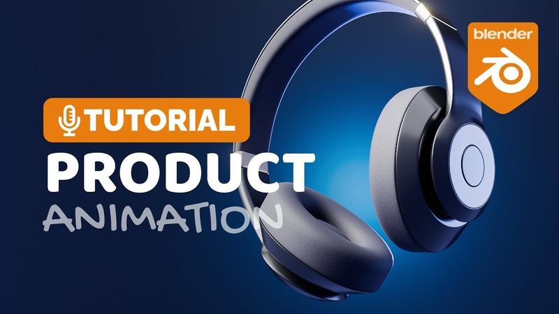 Blender 3D Headphones Animation Tutorial | Polygon Runway