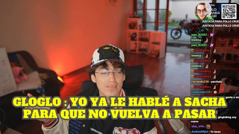 GLOGLO HABLA SOBRE EL PELIGRO QUE PASÓ BILLS AYER EN EL STREAM DE SACHA
