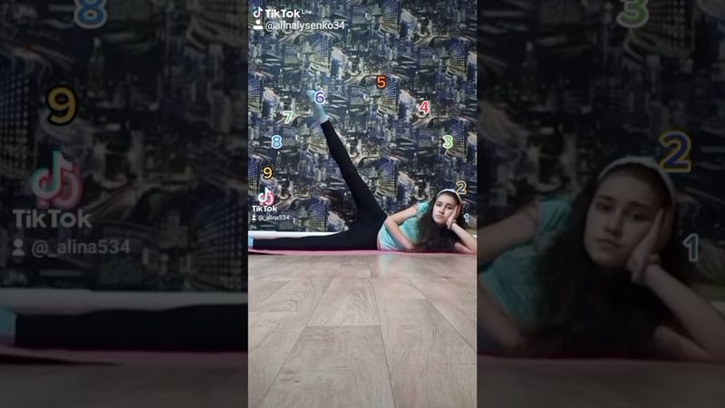 #растяжка #шпагат #гимнастика   растяжка❤