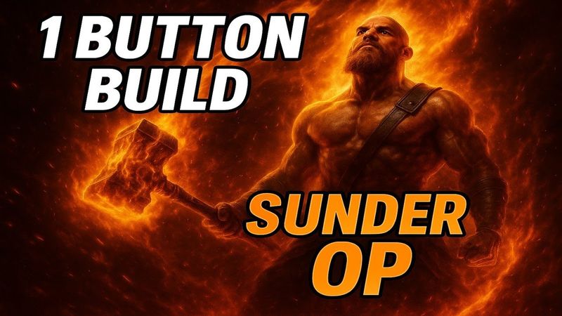 Path Of Exile 2 - 1 button Sunder Build
