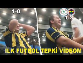 İLK FUTBOL TEPKİ VİDEOM - Çaykur Rizespor 1-3 Fenerbahçe