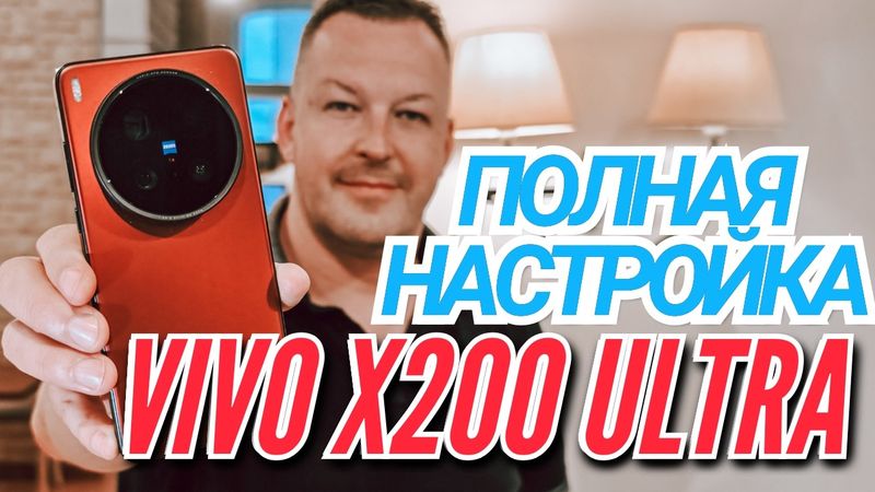 КАК НАСТРОИТЬ Китайский смартфон VIVO X200 ULTRA/X200 PRO/X100 ULTRA/X200