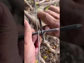 Grandioso Sistema para tensionar alambres #diy #tips #ideas