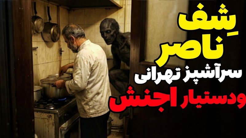 داستان ترسناک: شِف ناصر سرآشپز تهرانی و دستیار اجنش