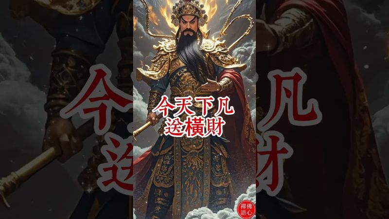 【武財神下凡】錯過等明年！武財神送橫財，只給看見的人！看到快接！ #正能量#生肖 #財運 #運勢 #屬相 #風水 #命理
